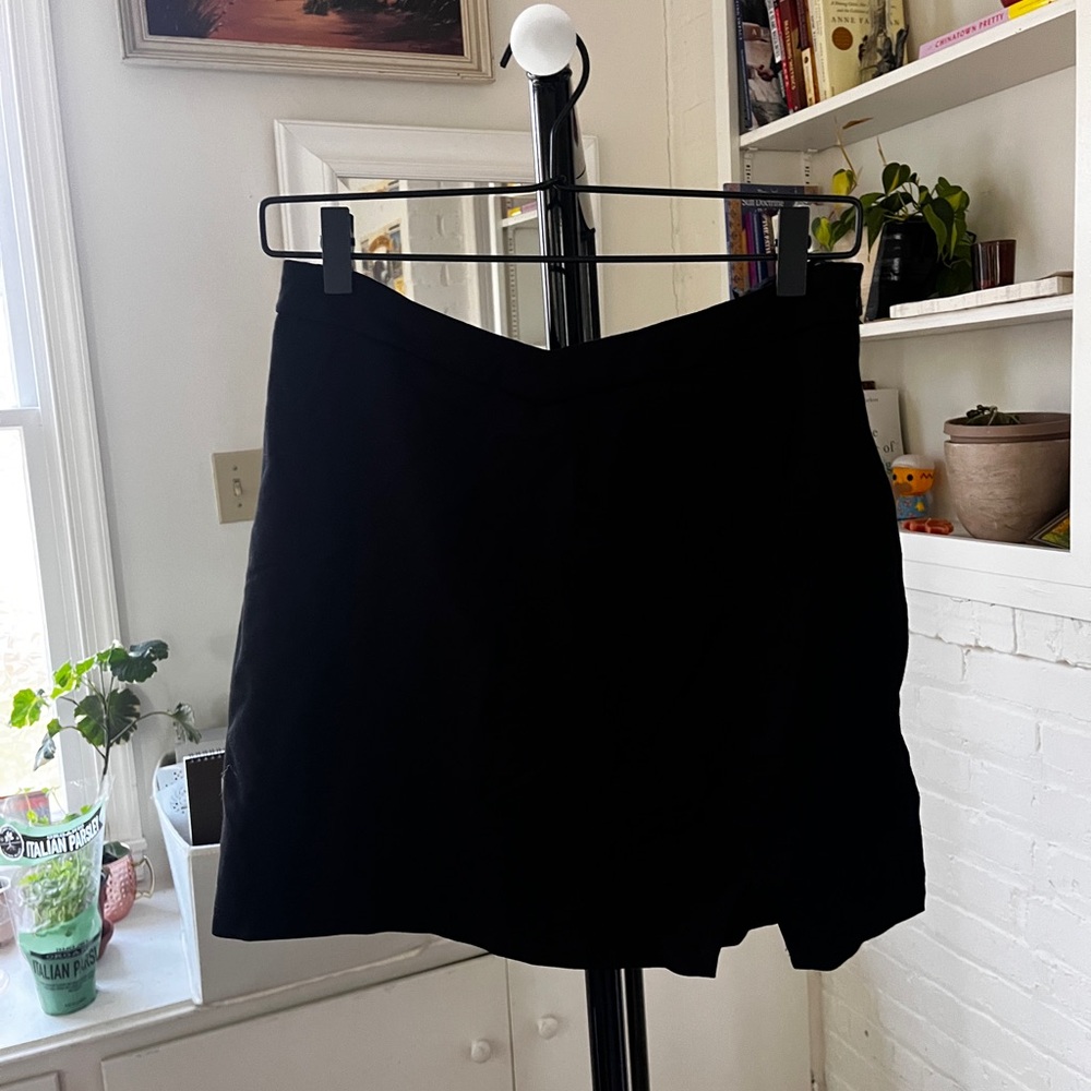 Classic Black Mini Skort